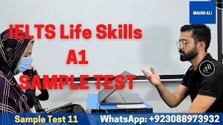 IELTS Life Skills A1 Sample Test 11 Complete │ Speaking and Listening │ Latest Test 2023 │ Mahid Ali
