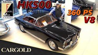 Facel Vega HK500, 1959, Französischer Luxus mit brachialer Leistung, Rariät aus Familienbesitz