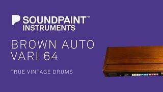 Soundpaint - Brown Auto-Vari 64 UDS - Vintage Analog Drums