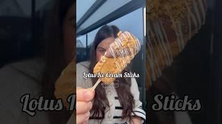 Lotus Ice Cream Sticks - Lotus Eis am Stiel #lotus #lotusbiscoff #ramadan2025 #ramadan #food #viral