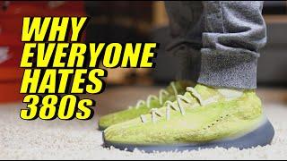 WHAT WERE THEY THINKING?! YEEZY 380 HYLTE REVIEW, UNBOX & ON FEET!