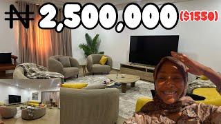 I paid 2,500,000 Million for this apartment in Abuja, Nigeria