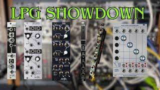 Analog Low Pass Gate  audio comparison (Eurorack)