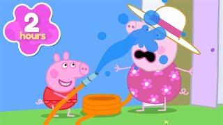 A Sunny Splash Battle!  | Peppa Pig Full Episodes