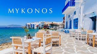 MYKONOS ISLAND (Greece) | Highlights: capital, beach clubs, kite surf & sunsets