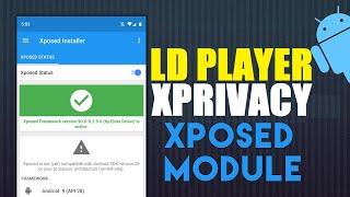 How to Install XPrivacy app on LDPlayer 4.0.56 | XPrivacy Xposed Module | Xposed Framework LD Player