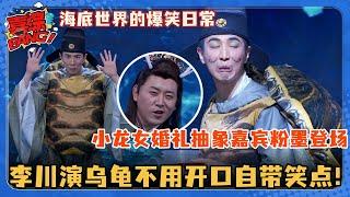 李川演乌龟不开口自带笑点！小龙女婚礼嘉宾一个比一个抽象 核污染把海底世界的动物都整疯了！#喜剧大会 #李川 #张维威 #一年一度喜剧大赛 #轻轻松松喜剧节 #喜人奇妙夜 #搞笑 #小品