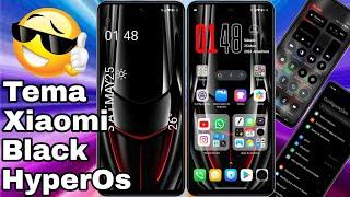 Super Tema Xiaomi HyperOs, Ícones Animados e Central de Controle Dark @CiclopeTech