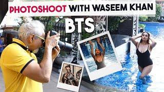 Photoshoot with Waseem Khan| BTS | Ragini Dwivedi