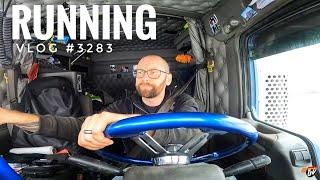 RUNNING | My Trucking Life | Vlog #3283