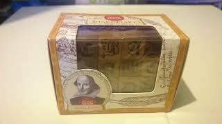 Professor Puzzle Great Minds Shakespeare's Word Puzzle Sealed Box View 24.12.17