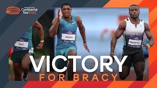 Marvin Bracy cruises to 9.97 victory | Continental Tour Gold 2022 Zagreb