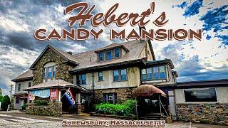 Tommy & the Chocolate Factory: Inside the Hebert Candy Mansion in Shrewsbury, Mass!