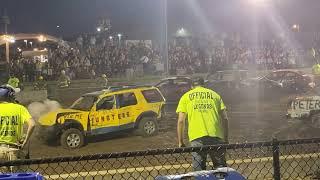 MWFA (Most Wanted Fine Arts) Pierce County Fair Demo Derby Ellsworth, WI Aug 10th, 2024