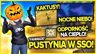 PUSTYNIA W STAR STABLE!  ODPORNOŚĆ NA CIEPŁO!  PIĘKNA NOCNA ZORZA I KAKTUSY!  FANMADE