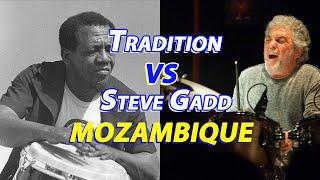 Mozambique Drum Beat - Traditional vs. Steve Gadd