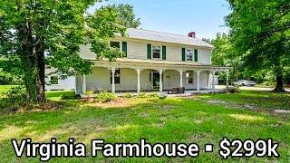 Virginia Farmhouse For Sale On 1.5 Acre | $299k | Old House Life