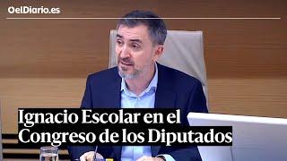 IGNACIO ESCOLAR comparece en el CONGRESO: "El derecho a recibir información veraz está en riesgo"