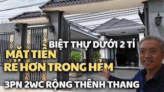 Lịch sử chưa từng có nhà biệt thự nào dưới 2 tỉ đường lớn 10x28 full thổ cư cách Vincom Tây Ninh 15p