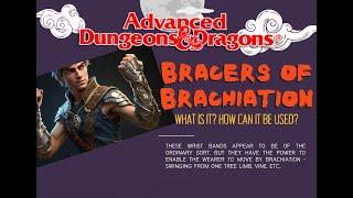 AD&D Bracers of Brachiation: Game-Changer or Gag Item?