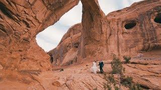 Josh + Jonna Corona Arch and Moab Horses Elopement Wedding Film