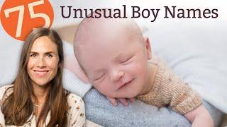 75 Unusual Boy Names - NAMES & MEANINGS!