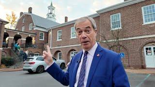 Farage reports on the US election.