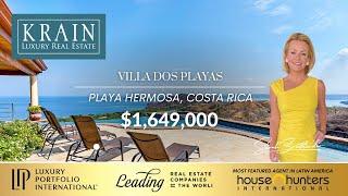 Touring a $1649000 180 Degree Ocean View Playa Hermosa Home in Costa Rica