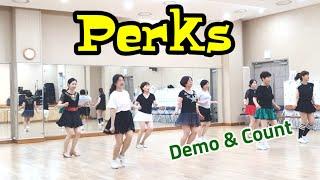 Perks Line Dance (Demo&Count)