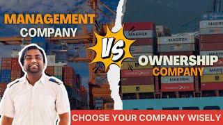 Management Company or Ownership company in Merchant Navy | More salary and Facilities | Shoaib Ali