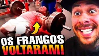 REAGINDO AOS FRANGOS NA ACADEMIA 2024! - LEO STRONDA