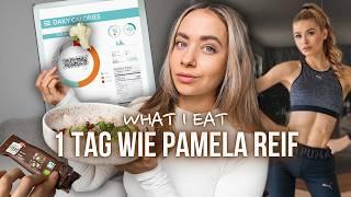 1 day eating & training like PAMELA REIF (+ calorie information) // annrahel