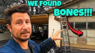 Skeletal Remains in the Abandoned Shop!   Plus Major Materials Score!