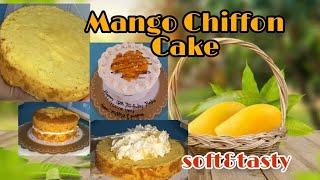 Mango Chiffon Cake | soft&tasty