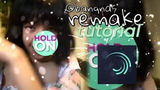 @banqnas remake tutorial on alight motion (intro) || tapesbylexa