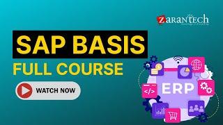 SAP BASIS Full Course | ZaranTech