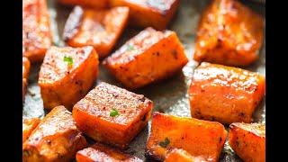 Savory Roasted Sweet Potatoes