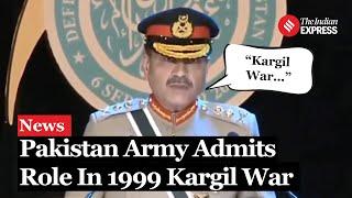 Pakistan Army Chief Munir: Gen Asim Munir admits Pakistan military’s involvement in Kargil conflict