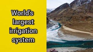 World's largest irrigation system|Interesting & untold facts|World of notes untold