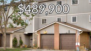 Touring a $489,900 The Ideal First Time Home | Living in Kitchener Waterloo