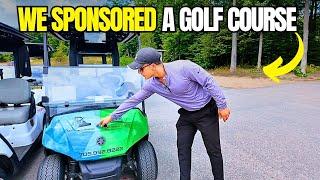 We Sponsored Our Local Golf Course!