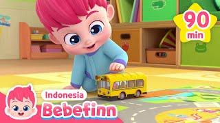 Kumpulan Lagu Anak Bebefinn | Roda Di Bis berputar-putar | Lagu Anak | Bebefinn Bahasa Indonesia