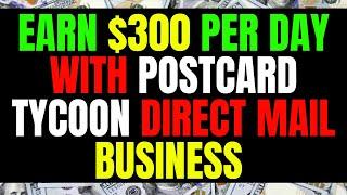 Postcard Tycoon Explained: Easy Home Income For Beginners in 2025