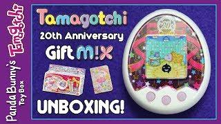 Tamagotchi M!x 20th Anniversary Gift Set Unboxing!  | PandaBunny