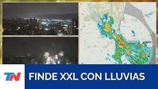 Alerta por tormentas en el AMBA