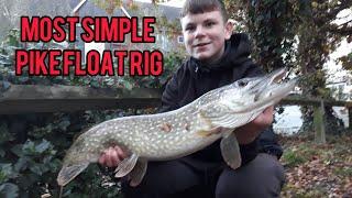 The most simple pike float rig|catches so many fish