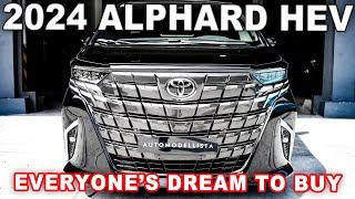 2024 Alphard 2.5L HEV is now based on the Lexus Platform