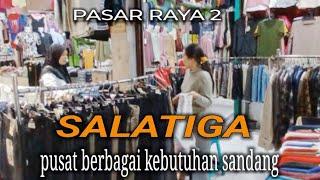 pusat pakaian Salatiga pasar raya 2 walking vlog indonesia 