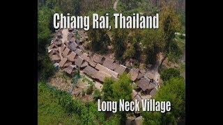 Drone in Thailand - Long Neck Village