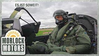 Es ist soweit - Michaels FLUG des Lebens! Morlock im Eurofighter! | Morlock Motors